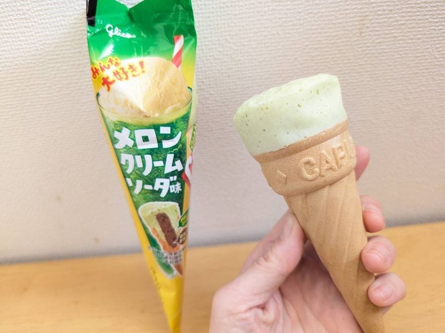 ジャイアントカプリコ メロンクリームソーダ味 ジャイアントカプリコ＜メロンクリームソーダ＞【限定品】