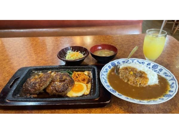 太宰府】昭和レトロの雰囲気で、ハンバーグ＆カレーの親爺のお子様