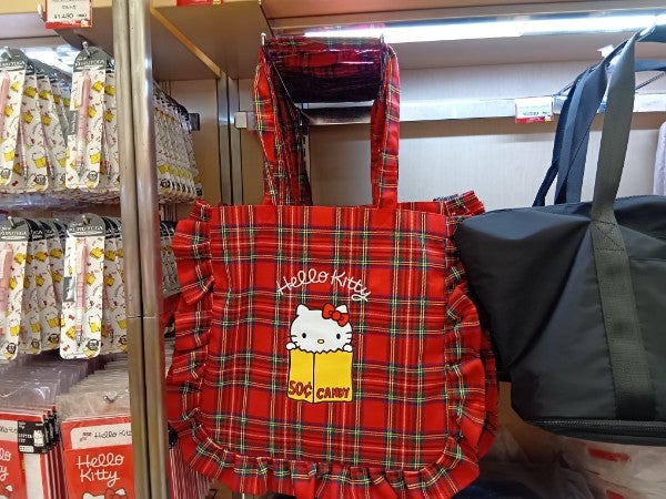 ハローキティ展フリルトートバッグ 福岡