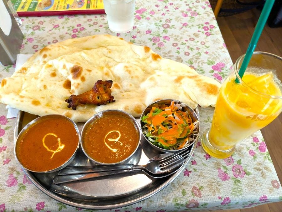 南森町】本場インドカレー店の毎週水曜はレディースランチセット780円