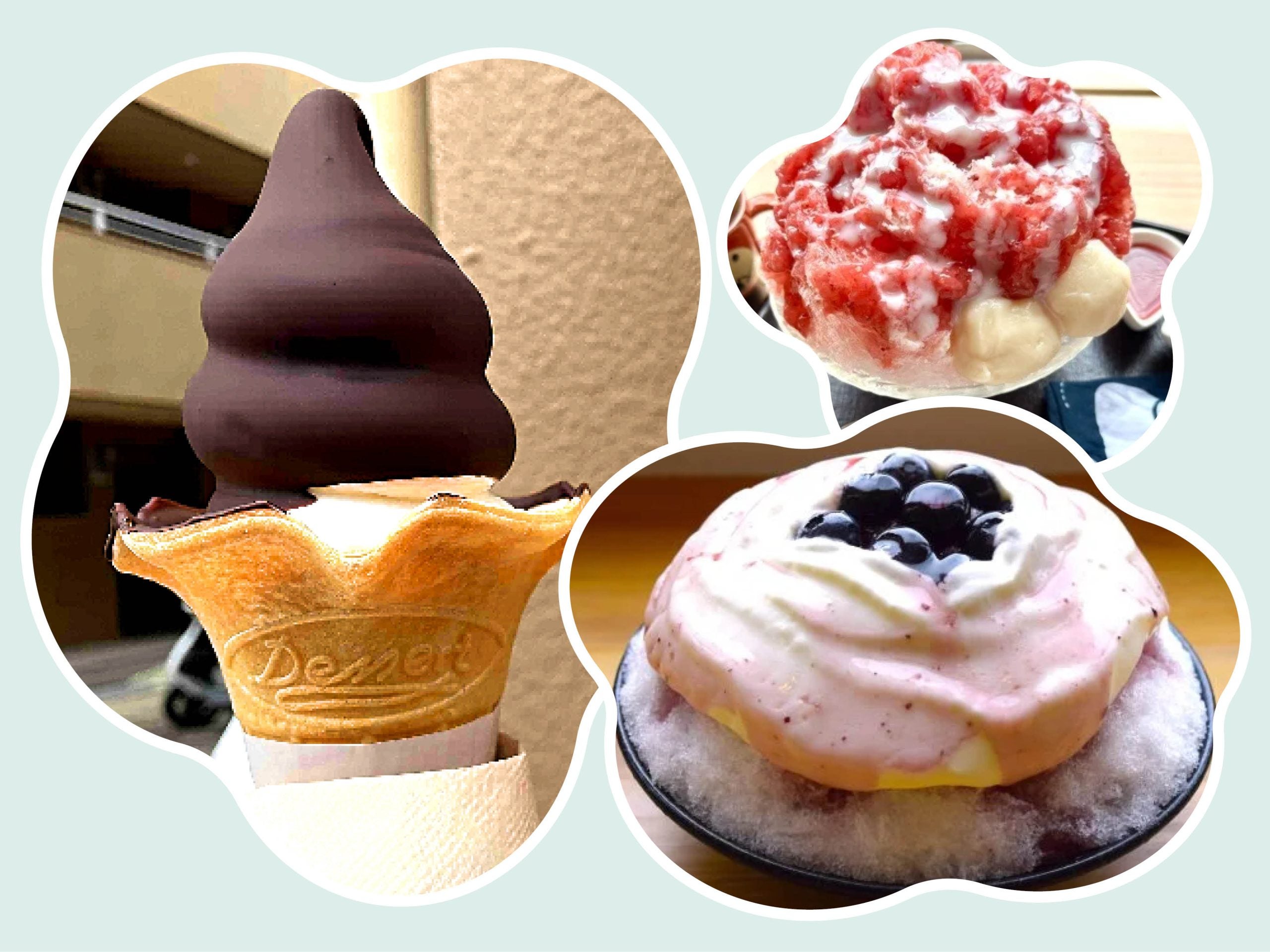 ナカハラマンション店限定のかき氷やソフトクリーム界の“フェラーリ