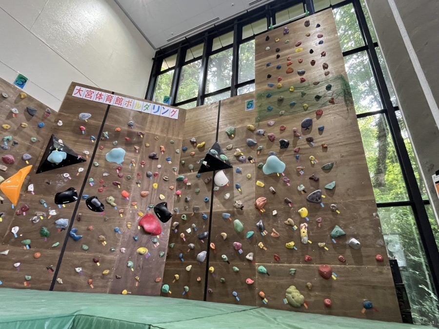 15様　完成写真　うんていタイプA 幅＋10cm 背面半分ボルダリング 15様 完成写真 うんていタイプA 幅＋10cm 背面半分ボルダリング