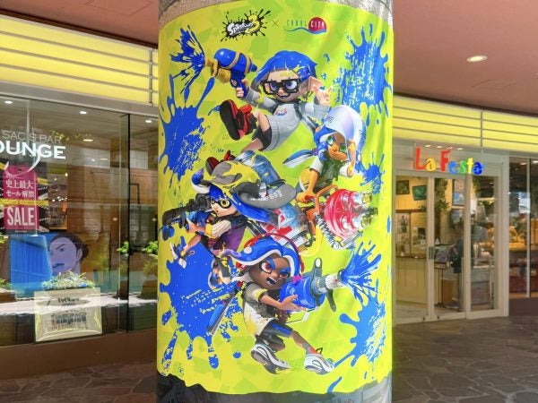 キャナルシティ博多】スプラトゥーン3とコラボで“イカした夏