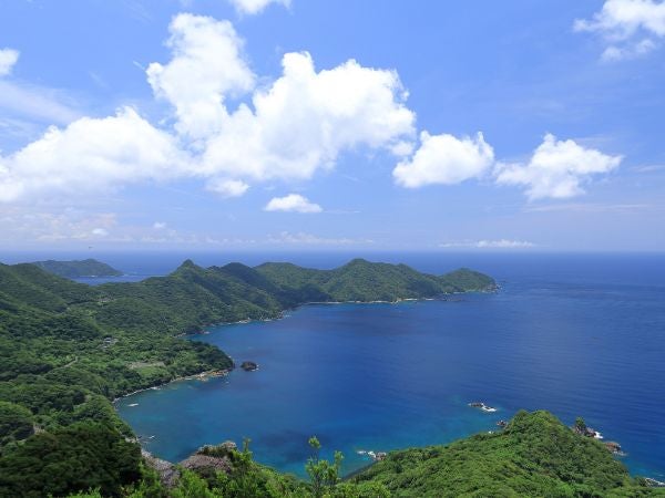 複雑な地形が美しい