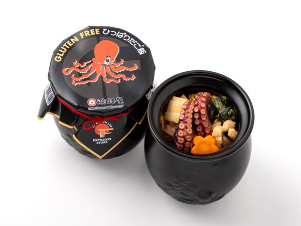 淡路屋×ケンミン食品】万博店舗でグルテンフリーのひっぱりだこ飯販売