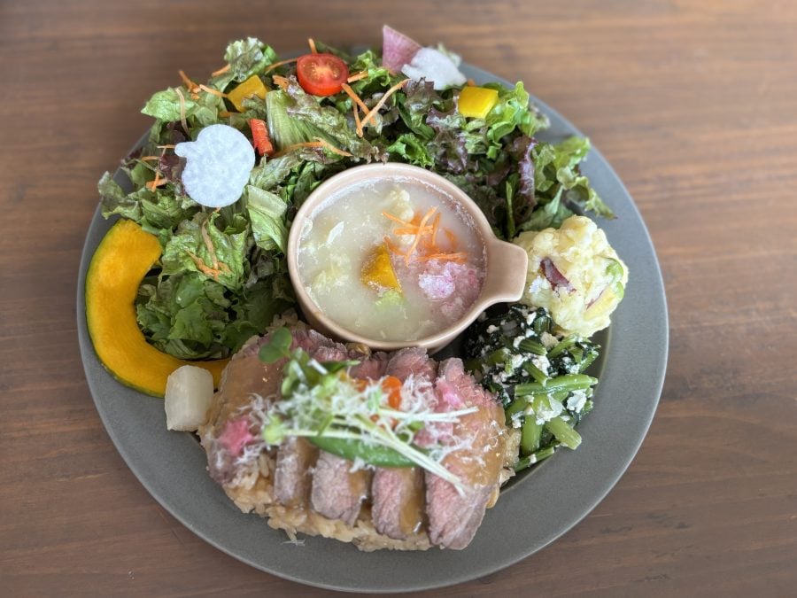 仙台市青葉区】とっても可愛いお野菜たっぷりランチを「くまと文鳥」で