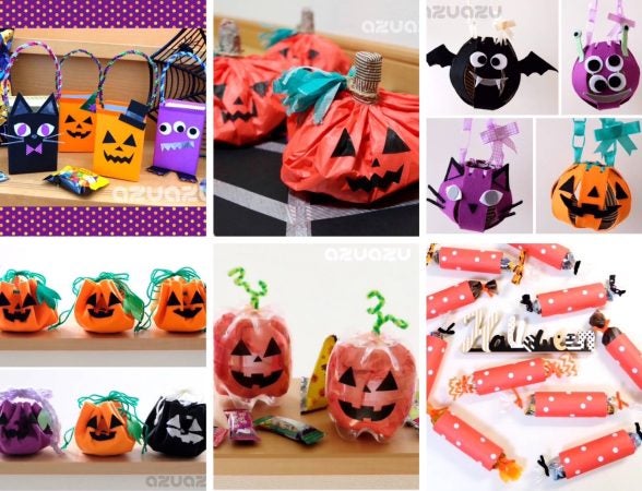 100均ハンドメイド】ハロウィン☆ハーフムーンリースを作ろう