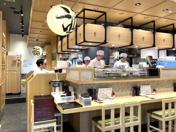 イオンモール仙台上杉】ランチの杉玉定食は寿司に天ぷら・うどん付きで