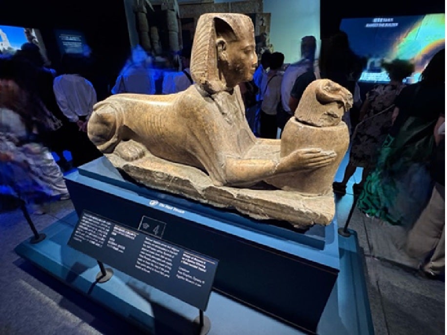 【お値下げ不可】古代エジプト　ラムセス　玉座 ACN ラムセス大王展 ファラオたちの黄金」（2026年1月4日まで）＠豊洲