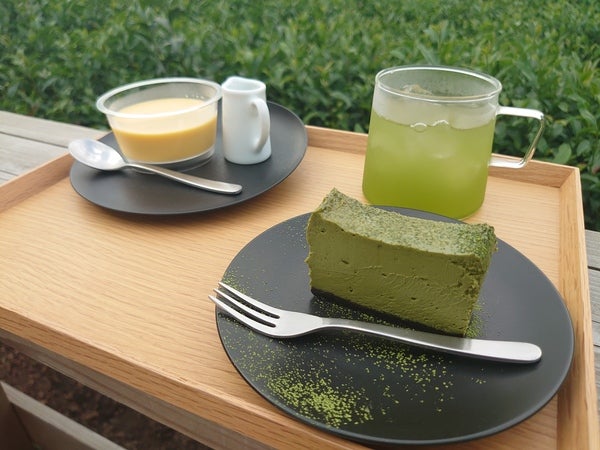 日置】茶畑の中にある超絶濃厚♪日本茶スイーツスタンド『HIOKI CHAHO