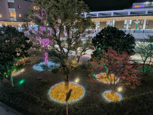 溝の口】キラリデッキイルミネーションで30万球の光に癒される夜散歩