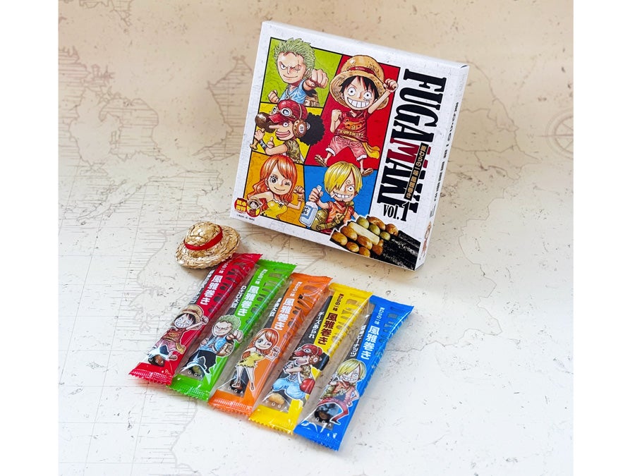 熊本限定】推し活にも！「ONE PIECE」×老舗海苔菓子「風雅巻き」の特別