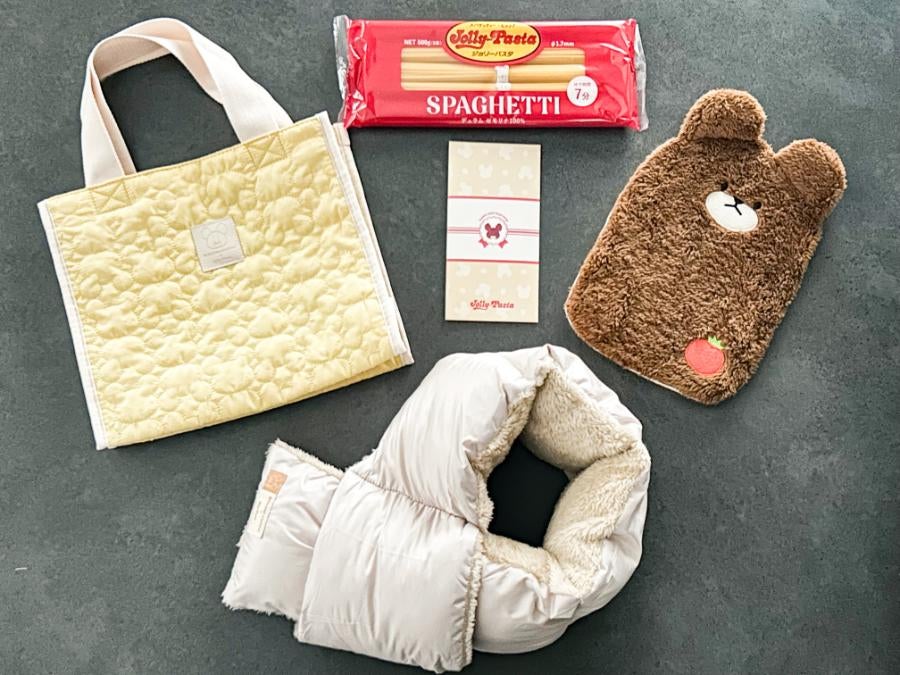 ジョリーパスタの福袋が豪華！「くまのがっこう」コラボグッズが