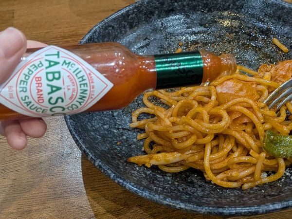 西新宿】700円！くぼやんのナポリタン300gが秒で消えたんだが…？旨すぎ