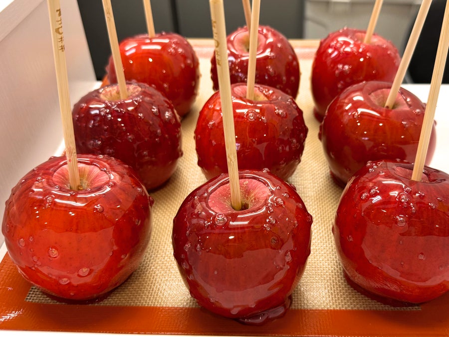 神奈川県初出店】話題のパリパリ・シャキシャキりんご飴が上陸！「富士