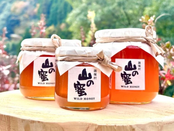 宮崎県諸塚村の二ホンミツバチ百花蜜『山の蜜』200gを2人にプレゼント