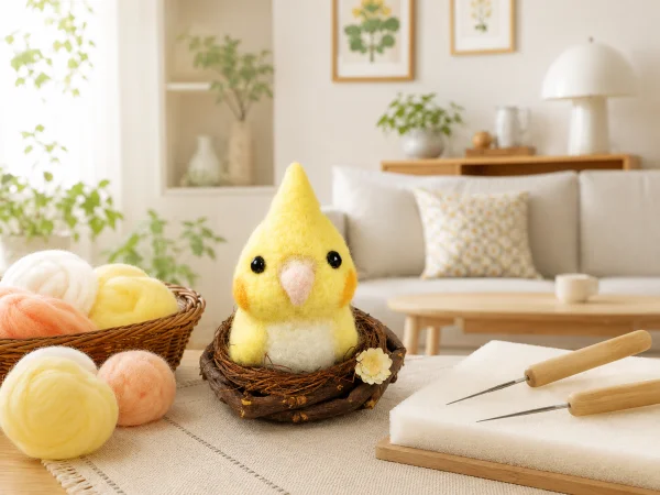 チクチクに夢中！「羊毛フェルトで作る動物たち」｜リビングカルチャー