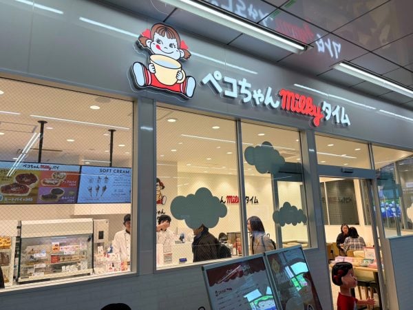 浦和美園】不二家の新業態カフェ「ペコちゃんmilkyタイム」が全国初