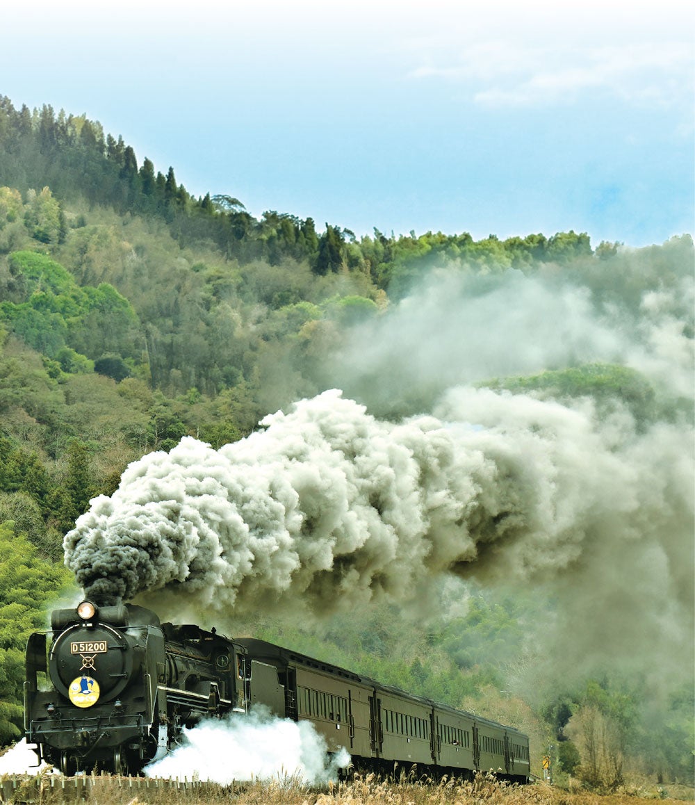 蒸汽火車聲音 南国台湾に日本のSLを見た！ LF-91022 プロユースシリーズ Steam Locomotive Yamaguchi begins operation with whistle sounds