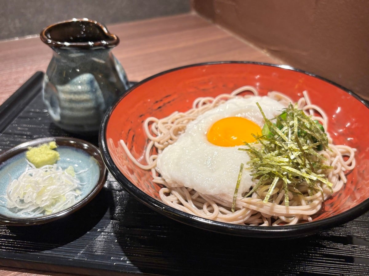 北区】1,000円以下で蕎麦ランチ！月見そばを堪能「そば居酒屋 山わさび