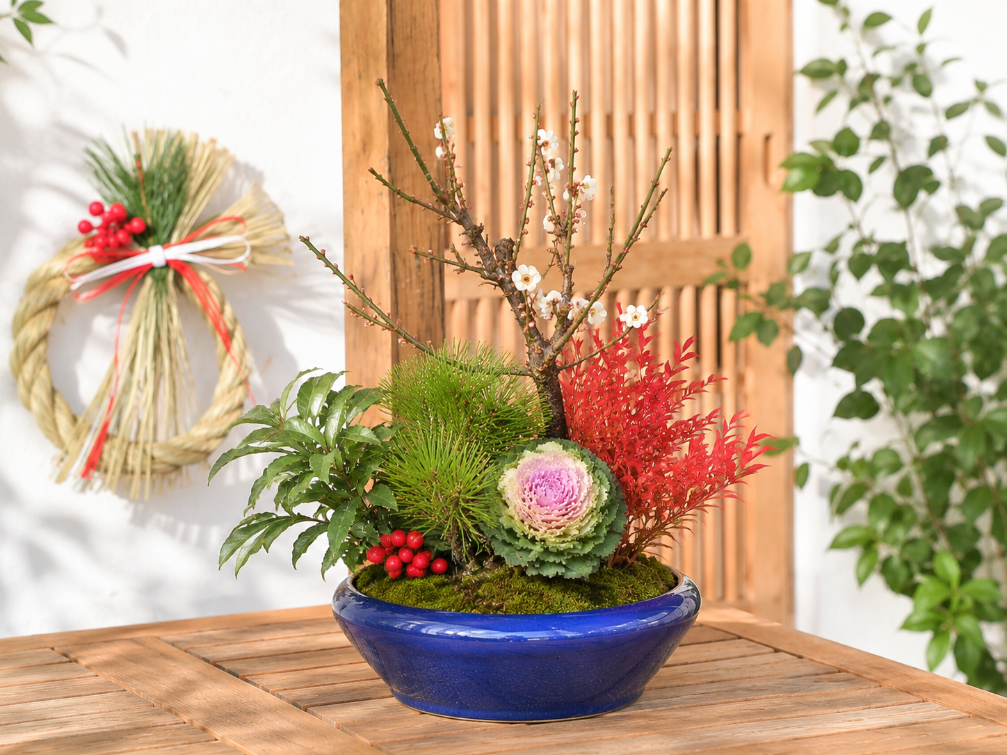 1回】新年を迎える「松竹梅の寄植え」を作ろう（小学生～大人） 12/12