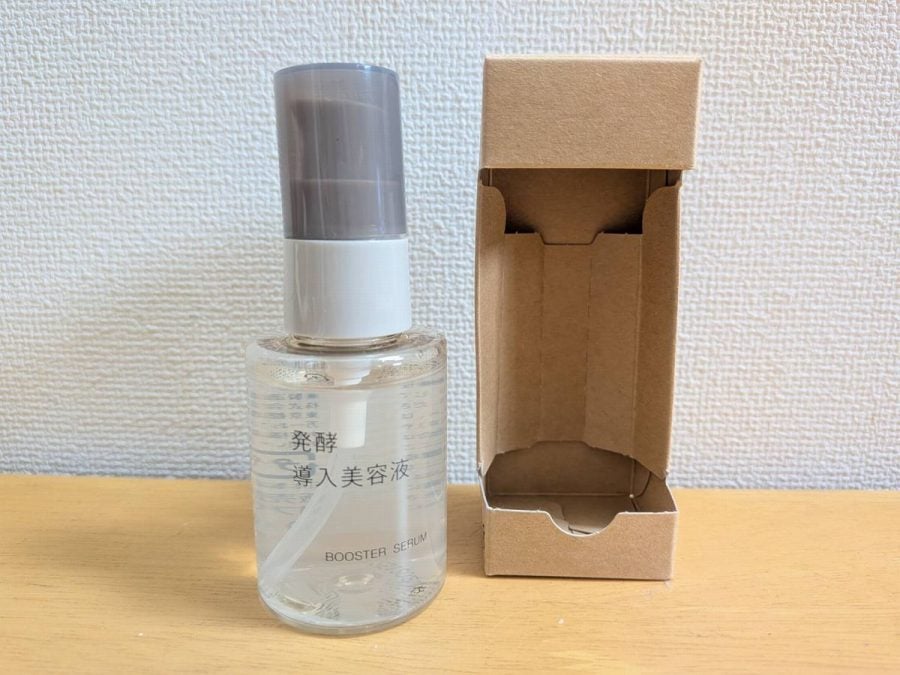 無印良品】SNSで話題！「発酵導入美容液」をJKの娘とお試ししてみた